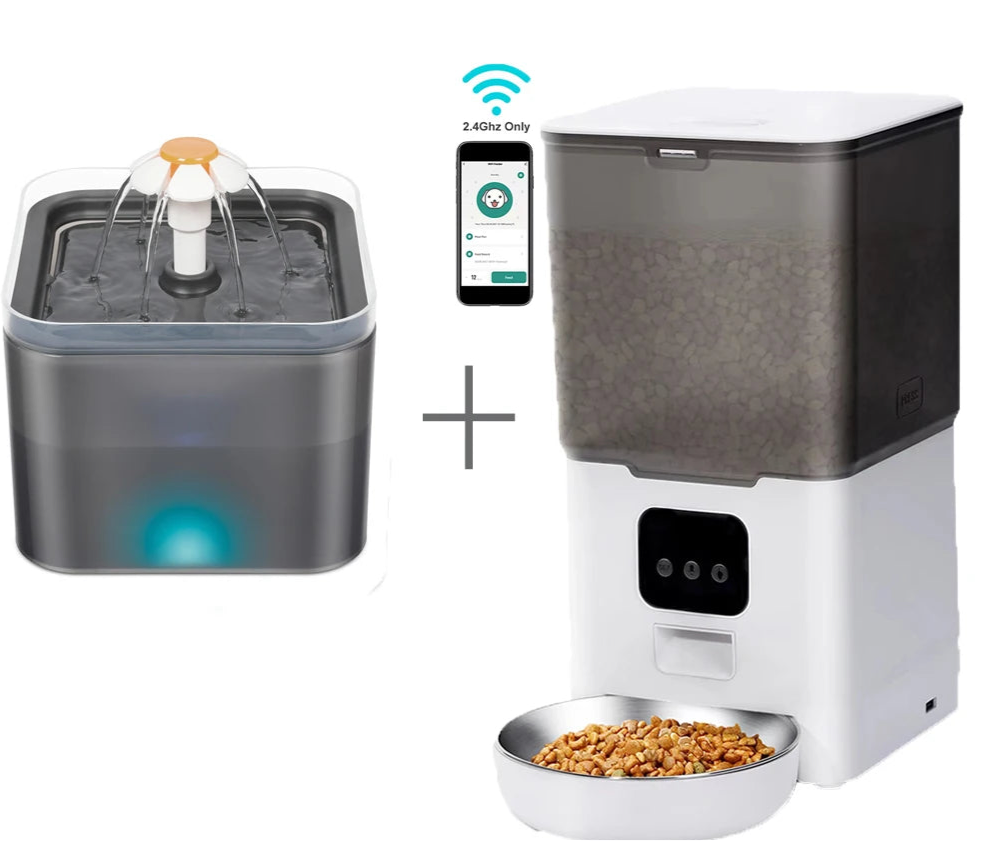 6L Dog Automatic Feeder With Additional WIFI