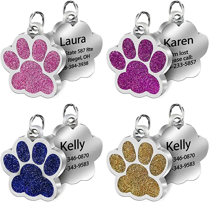 Personalized Pet ID Dog Tag